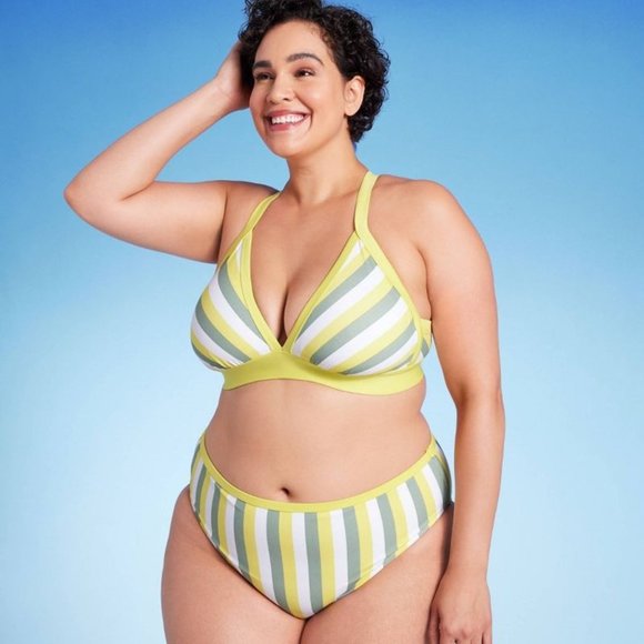 KONA SOL 3-Stripe Hipster Bikini  🏖️  NEW!!!   𝟯𝗫 𝗯𝗼𝘁𝘁𝗼𝗺 & 𝟮𝗫 𝘁𝗼𝗽 - Picture 2 of 13